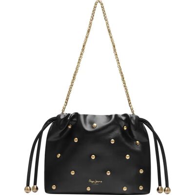 Pepe Jeans Sac Porté épaule Ilenia Black One Size unisex - Publicité Pepe Jeans Sac Porté épaule Ilenia Black One Size unisex - Publicité