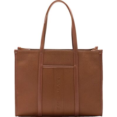 Pepe Jeans Sac Porté épaule Zenda Maze Tan Brown One Size unisex - Publicité Pepe Jeans Sac Porté épaule Zenda Maze Tan Brown One Size unisex - Publicité