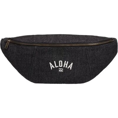 Billabong Sac Banane Denim Banana Black Wash One Size unisex - Publicité Billabong Sac Banane Denim Banana Black Wash One Size unisex - Publicité