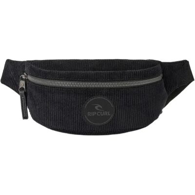 Rip Curl Sac Banane Small Cord Black One Size unisex - Publicité Rip Curl Sac Banane Small Cord Black One Size unisex - Publicité