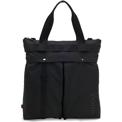 Hugo Sac En Toile Harrye 10278032 Red Black One Size unisex - Publicité Hugo Sac En Toile Harrye 10278032 Red Black One Size unisex - Publicité