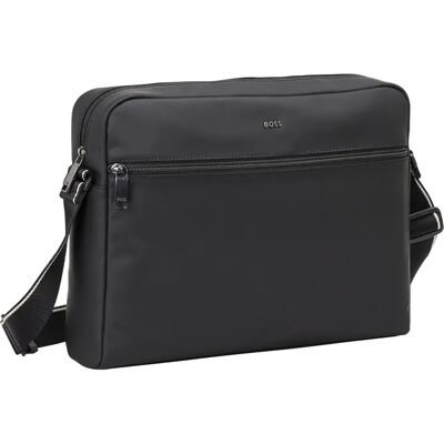 Boss Bandoulière Zeph Messenger 10283500 Black One Size male - Publicité Boss Bandoulière Zeph Messenger 10283500 Black One Size male - Publicité
