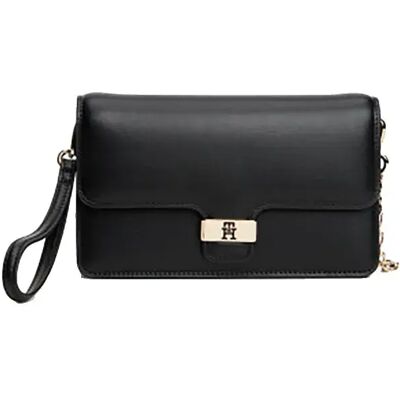 Tommy Hilfiger Sac à Main Aw0aw18288 Black One Size unisex - Publicité Tommy Hilfiger Sac à Main Aw0aw18288 Black One Size unisex - Publicité
