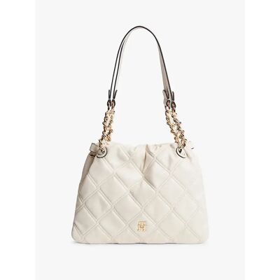 Tommy Hilfiger Sac Porté épaule Aw0aw18716 Soft Cream One Size unisex - Publicité Tommy Hilfiger Sac Porté épaule Aw0aw18716 Soft Cream One Size unisex - Publicité