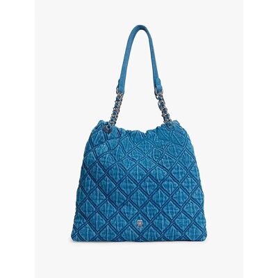 Tommy Hilfiger Sac Porté épaule Aw0aw18866 Denim One Size unisex - Publicité Tommy Hilfiger Sac Porté épaule Aw0aw18866 Denim One Size unisex - Publicité