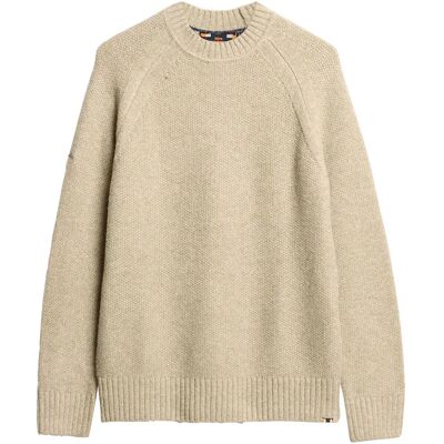 Superdry Pull Chunky Raglan White Pepper Beige 2XL Homme - Publicité Superdry Pull Chunky Raglan White Pepper Beige 2XL Homme - Publicité