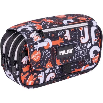 Trousse Milan 4c Solapa Fingers - Fournitures - Publicité Trousse Milan 4c Solapa Fingers - Fournitures - Publicité
