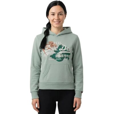 Superdry Sweat à Capuche Tokyo Vl Relaxed Fit Light Jade Green S - Publicité Superdry Sweat à Capuche Tokyo Vl Relaxed Fit Light Jade Green S - Publicité