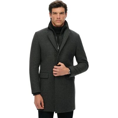 Superdry Manteau Town 2in1 Dark Grey Herringbone 2XL Homme - Publicité Superdry Manteau Town 2in1 Dark Grey Herringbone 2XL Homme - Publicité