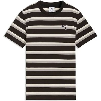 Puma T-shirt à Manches Courtes Ess Elevated Striped Puma Black 11-12 Années - Publicité Puma T-shirt à Manches Courtes Ess Elevated Striped Puma Black 11-12 Années - Publicité