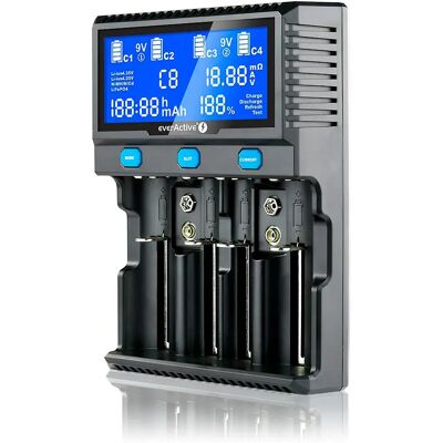 Everactive Chargeur De Batteries Uc4200 Black One Size unisex - Publicité Everactive Chargeur De Batteries Uc4200 Black One Size unisex - Publicité