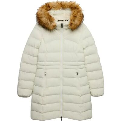Superdry Veste Faux Fur Fuji Mid Length Off White 2XL - Publicité Superdry Veste Faux Fur Fuji Mid Length Off White 2XL - Publicité