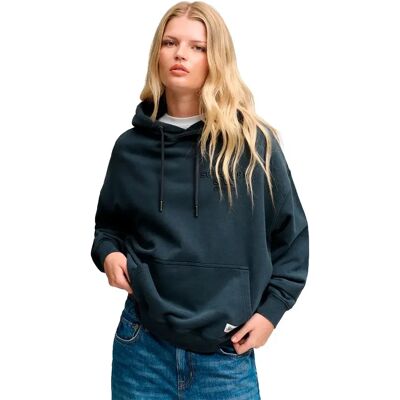 Superdry Sweat à Capuche Luxe Casual Embroidered Relaxed Eclipse Navy XS - Publicité Superdry Sweat à Capuche Luxe Casual Embroidered Relaxed Eclipse Navy XS - Publicité