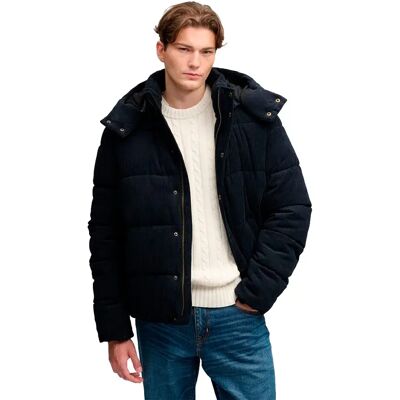 Superdry Veste Puffer Premium Cord Eclipse Navy 3XL Homme - Publicité Superdry Veste Puffer Premium Cord Eclipse Navy 3XL Homme - Publicité