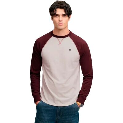 Superdry Pull Vintage Athletic Baseball White Sand / Dark Oxblood 2XL Homme - Publicité Superdry Pull Vintage Athletic Baseball White Sand / Dark Oxblood 2XL Homme - Publicité