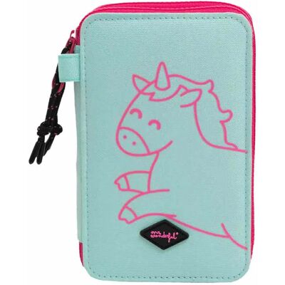 Kit Scolaire Unicornio Mr Wonderful - Ensemble Complet avec Sac & Trousse - Publicité Kit Scolaire Unicornio Mr Wonderful - Ensemble Complet avec Sac & Trousse - Publicité