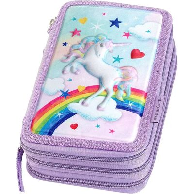 Faber Castell Trousse Unicorn Multicolor One Size male - Publicité Faber Castell Trousse Unicorn Multicolor One Size male - Publicité