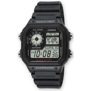 Casio Montre Sports Ae-1200wh Black One Size Homme - Publicité Casio Montre Sports Ae-1200wh Black One Size Homme - Publicité