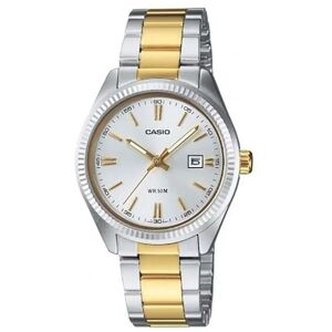 Casio Montre Pour Femme Ltp-1302psg-7aveg Silver / Gold One Size Femme - Publicité Casio Montre Pour Femme Ltp-1302psg-7aveg Silver / Gold One Size Femme - Publicité