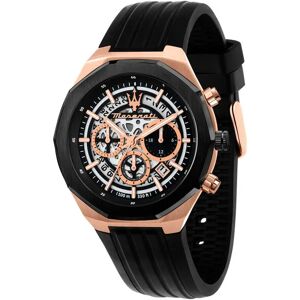 Maserati Montre Stile 45 Mm Black One Size Homme - Publicité Maserati Montre Stile 45 Mm Black One Size Homme - Publicité