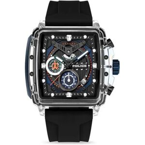 Police Montre Clout Set 43 Mm Blue One Size Homme - Publicité Police Montre Clout Set 43 Mm Blue One Size Homme - Publicité