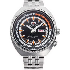 Orient Watches Montre Neo Classic 43 Mm Silver Grey / Black Orange / Mineral One Size Homme - Publicité Orient Watches Montre Neo Classic 43 Mm Silver Grey / Black Orange / Mineral One Size Homme - Publicité