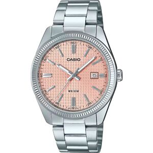 Casio Montre Mtp-1302pe-4avef Salmon Pink One Size Homme - Publicité Casio Montre Mtp-1302pe-4avef Salmon Pink One Size Homme - Publicité
