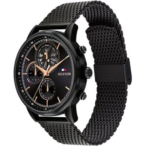 Tommy Hilfiger Montre Stewa 44 Mm Black / Black / Mineral One Size Homme - Publicité Tommy Hilfiger Montre Stewa 44 Mm Black / Black / Mineral One Size Homme - Publicité