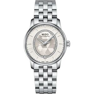 Mido Montre Pour Femme M007207111160 Automatic 5 Atm 33 Mm Grey / Grey / White One Size Femme - Publicité Mido Montre Pour Femme M007207111160 Automatic 5 Atm 33 Mm Grey / Grey / White One Size Femme - Publicité