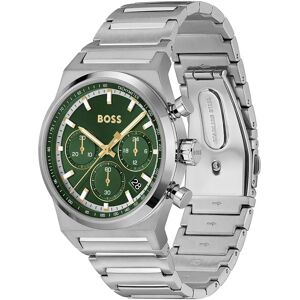 Boss Montre 1514220 41mm Silver / Green One Size Homme - Publicité Boss Montre 1514220 41mm Silver / Green One Size Homme - Publicité