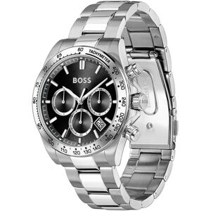 Boss Montre 1514267 43mm Silver / Black One Size Homme - Publicité Boss Montre 1514267 43mm Silver / Black One Size Homme - Publicité