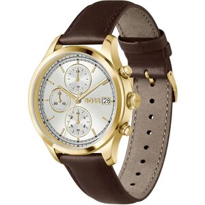 Boss Montre 1514327 41mm Brown / White One Size Homme - Publicité Boss Montre 1514327 41mm Brown / White One Size Homme - Publicité