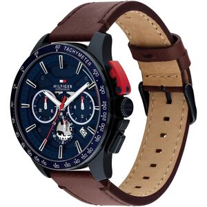 Tommy Hilfiger Montre Bank 44mm Brown / Blue Skeleton One Size Homme - Publicité Tommy Hilfiger Montre Bank 44mm Brown / Blue Skeleton One Size Homme - Publicité