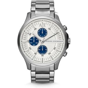 Giorgio Armani Exchange Montre Ax2136 46mm 5atm Quartz Analogical Grey / White / Mineral One Size Homme - Publicité Giorgio Armani Exchange Montre Ax2136 46mm 5atm Quartz Analogical Grey / White / Mineral One Size Homme - Publicité