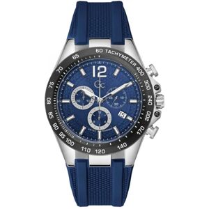 Gc Montre Z07001g7mf 44mm 10atm Quartz Analogical Blue / Blue / Mineral One Size Homme - Publicité Gc Montre Z07001g7mf 44mm 10atm Quartz Analogical Blue / Blue / Mineral One Size Homme - Publicité