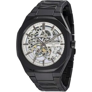 Pierre Cardin Montre Cf.1002.mb 42mm 5atm Automatic Analogical Black / Grey / Mineral One Size Homme - Publicité Pierre Cardin Montre Cf.1002.mb 42mm 5atm Automatic Analogical Black / Grey / Mineral One Size Homme - Publicité