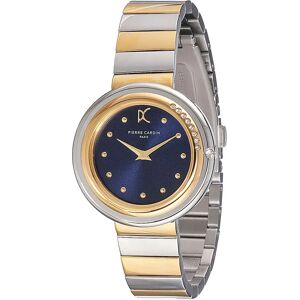 Pierre Cardin Montre Pour Femme Cf.1010.mu 32mm 3atm Quartz Analogical Multicolor / Blue / Mineral One Size Femme - Publicité Pierre Cardin Montre Pour Femme Cf.1010.mu 32mm 3atm Quartz Analogical Multicolor / Blue / Mineral One Size Femme - Publicité