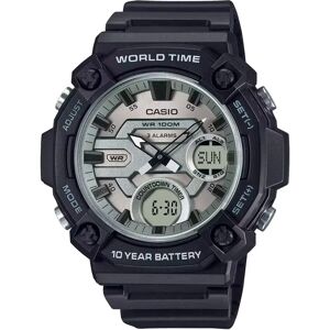 Casio Montre Aeq-120w-7a 53.3mm 10atm Quartz Analogue/digital Black / Grey / Mineral One Size Homme - Publicité Casio Montre Aeq-120w-7a 53.3mm 10atm Quartz Analogue/digital Black / Grey / Mineral One Size Homme - Publicité