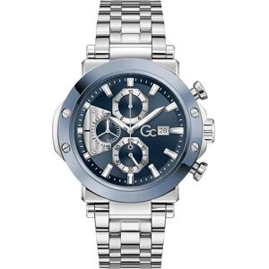 Gc Montre Technoforce 44mm 10atm Quartz/analogical Silver / Blue / Sapphire One Size Homme - Publicité Gc Montre Technoforce 44mm 10atm Quartz/analogical Silver / Blue / Sapphire One Size Homme - Publicité