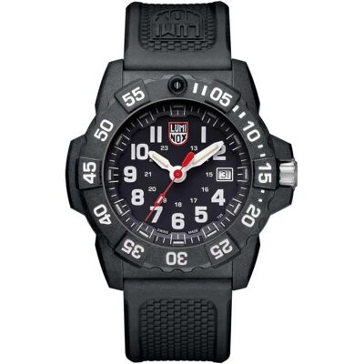 Luminox Montre Navy Seal 3501 Black / White 45 mm Homme - Publicité Luminox Montre Navy Seal 3501 Black / White 45 mm Homme - Publicité