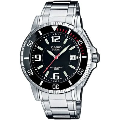 Casio Montre Collection Mtd-1053d-1a Black One Size Homme - Publicité Casio Montre Collection Mtd-1053d-1a Black One Size Homme - Publicité