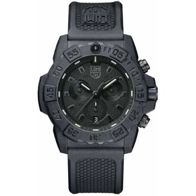 Luminox Montre Navy Seal Chronograph 3581 Black / Black 45 mm Homme - Publicité Luminox Montre Navy Seal Chronograph 3581 Black / Black 45 mm Homme - Publicité