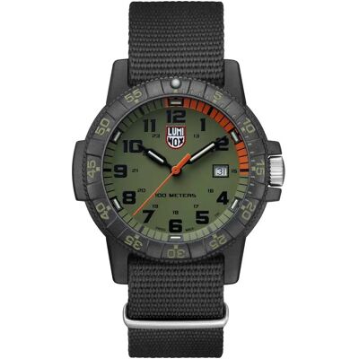 Luminox Montre Leatherback Sea Turtle Giant 0337 Green / Black One Size Homme - Publicité Luminox Montre Leatherback Sea Turtle Giant 0337 Green / Black One Size Homme - Publicité