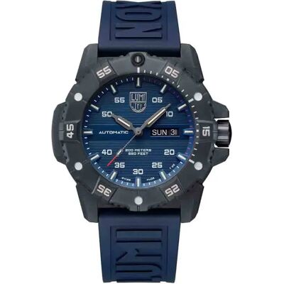 Luminox Montre Master Carbon Seal Automatic 3860 Series Black / Blue One Size Homme - Publicité Luminox Montre Master Carbon Seal Automatic 3860 Series Black / Blue One Size Homme - Publicité