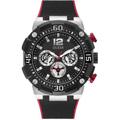 Guess Montre Navigator Gw0264g1 Black One Size Homme - Publicité Guess Montre Navigator Gw0264g1 Black One Size Homme - Publicité