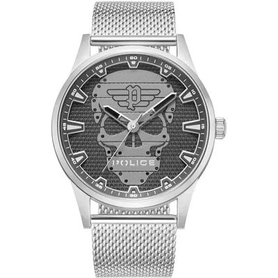 Police Montre Pewjg2227902 Silver-Gray One Size Homme - Publicité Police Montre Pewjg2227902 Silver-Gray One Size Homme - Publicité