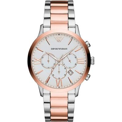 Giorgio Armani Emporio Armani Montre Ar11209 White One Size Homme - Publicité Giorgio Armani Emporio Armani Montre Ar11209 White One Size Homme - Publicité