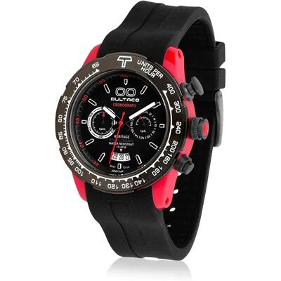 Bultaco Montre H1pr43c-cb1 Black One Size Homme - Publicité Bultaco Montre H1pr43c-cb1 Black One Size Homme - Publicité