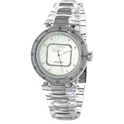 Chronotech Montre Cc7043m-06 Silver One Size - Publicité Chronotech Montre Cc7043m-06 Silver One Size - Publicité