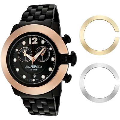 Glam Rock Montre Gr32183 Black One Size Homme - Publicité Glam Rock Montre Gr32183 Black One Size Homme - Publicité